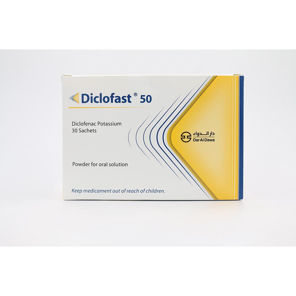 Diclofast 50Mg 30 Sachets